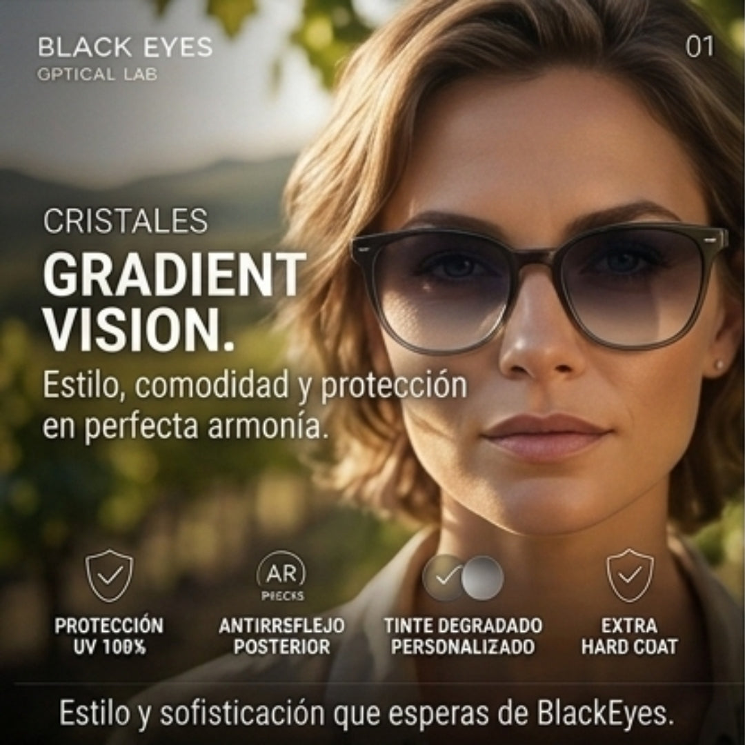 Gradient Vision | Estilo, comodidad y protección en perfecta armonía.
