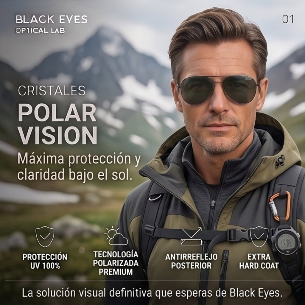 Polar Vision | Máxima protección y claridad bajo el sol.