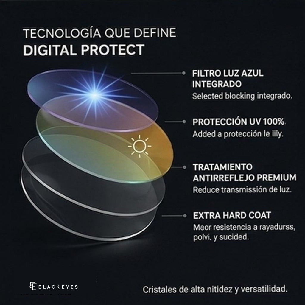 Digital Protect | Tecnología óptica diseñada para tu vida digital.
